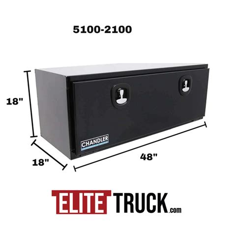 black steel underbody tool box|18x18x48 underbody tool box.